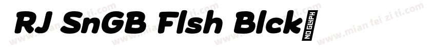 76 REEJI SunGB10 Flash Black字体转换